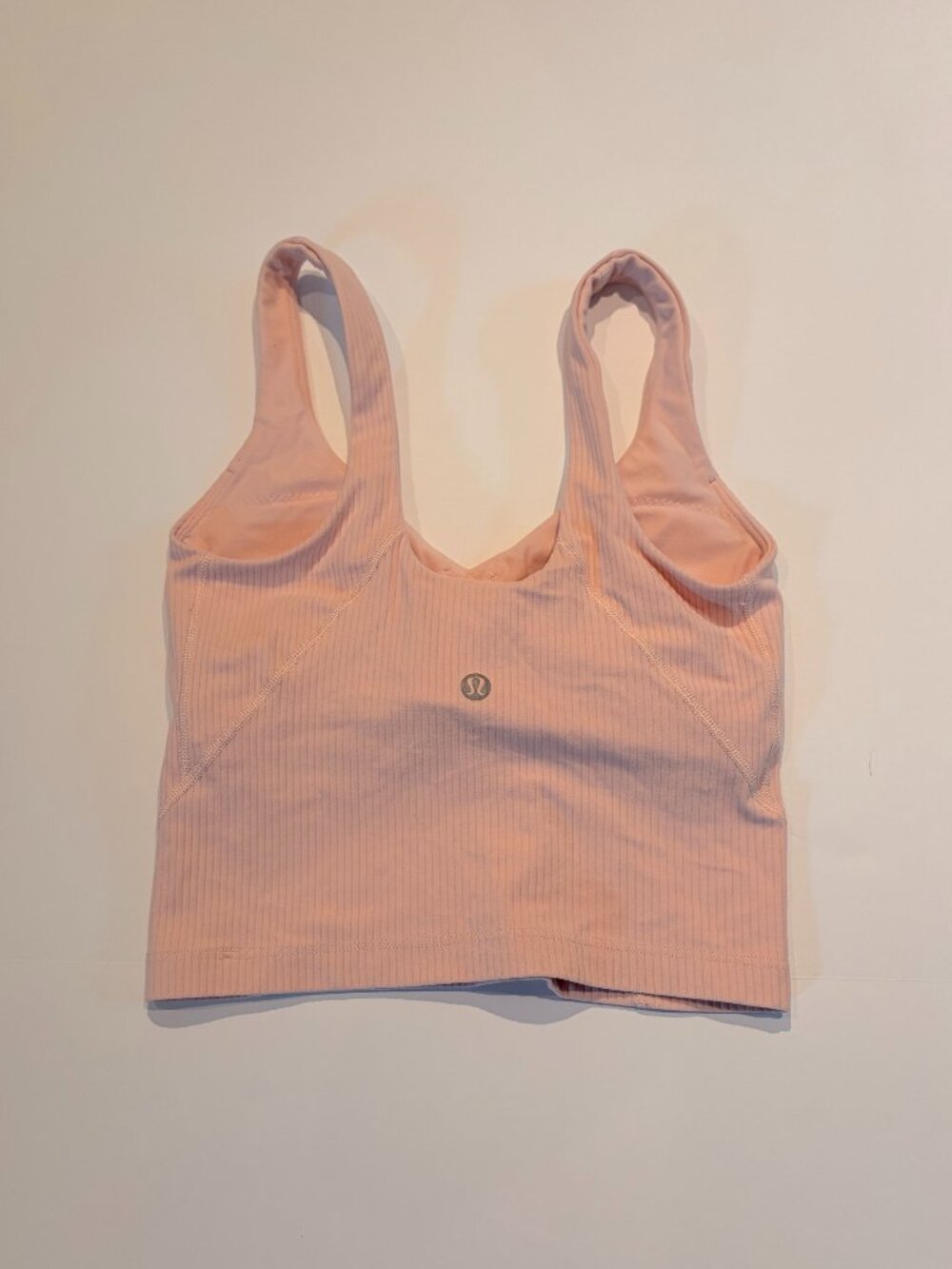 Lululemon Align Ribbed Tank Top Flush Pink Size 0